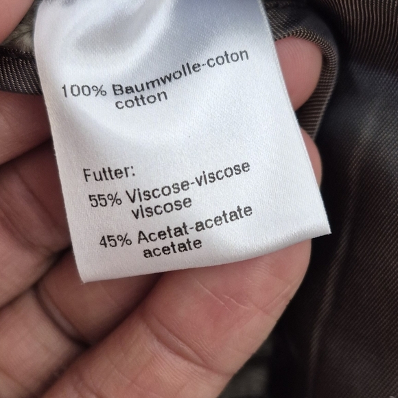 AKRIS PUNTO Bergdorf Velvet Fitted Corduroy Cotton Blazer Jacket(4) - Picture 10 of 11